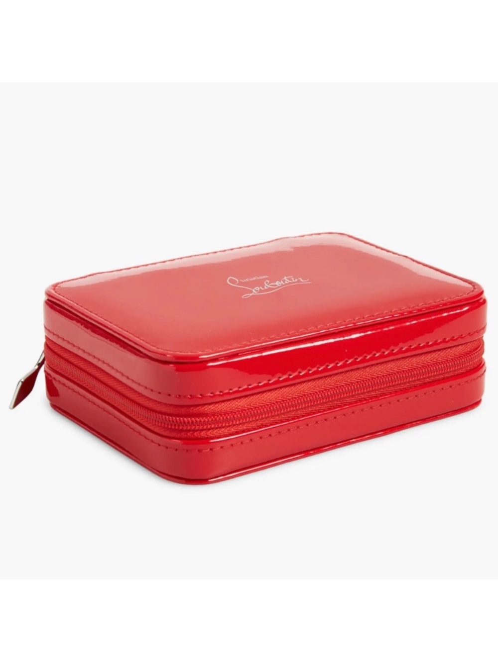 Christian Louboutin Vanity Patent Red Case Exclusive VIP Gift  NEW